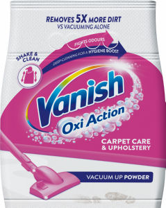 Čistilo Vanish, za preproge, v prahu, 650g