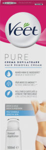 Depilacijska krema Veet, Pure, Bikini & Under, 100 ml