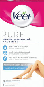 Depilacijski lističi Veet, Pure Legs, 20/1