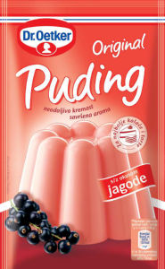 Puding Dr. Oetker, jagoda, 3 x 40 g