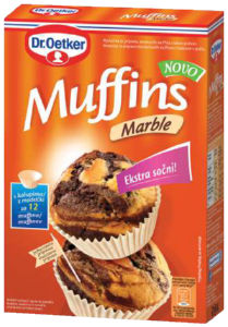 Mešanica za peko Muffini marmorni, 325 g