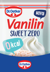 Sladilo Dr.Oetker, Eritritol, Sweet Zero, z vanilijevim sladkorjem, 8 g