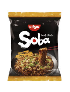 Rezanci instant vrečka Nissin, Soba, klasik, 109 g