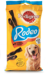 Pedigree prigrizek Rodeo, govedina, 123g