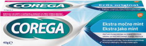 Pričvrstilna krema Corega, ekstra močna, 40 g