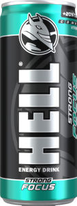 Energiska pijača Hell, Focus, 0,25 l