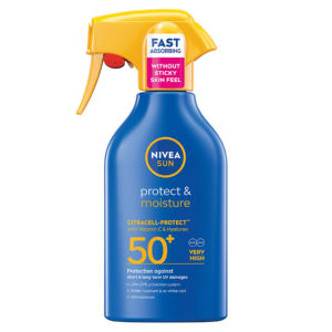 Sprej Nivea Sun, Protect & Moisture, ZF50+, 250 ml