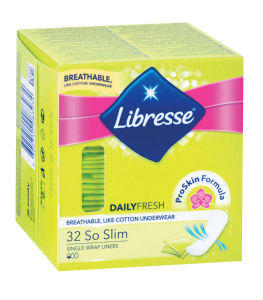 Ščitniki perila Libresse, Daily Fresh So Slim, 32/1