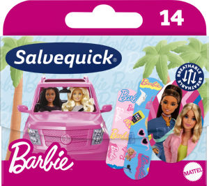 Obliži Salvequick, Barbie, za otroke, 16/1