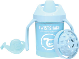 Lonček Twistshake, mini cup, moder, 230ml