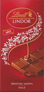 Čokolada mlečna Lindt, 100 g