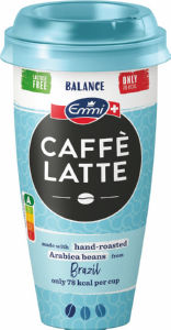 Napitek Emmi, Caffe latte, mlečni, balance, 230 ml