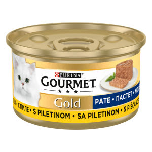 Hrana za mačke Gourmet, piščanec, 85 g