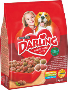 Briketi za pse Darling, 3kg