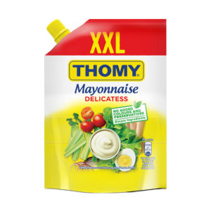 Majoneza Thomy, XXL v vrečki, delikatesna, 730 g