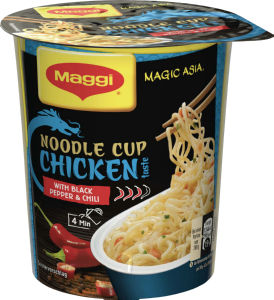 Rezanci Azijski Maggi, v kozarčku, piščanec, 63 g
