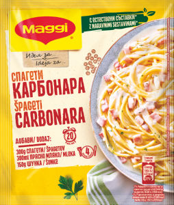 Mešanica Maggi, omaka za testenine, Carbonara, 37 g