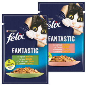 Felix za mačke mokra hrana, zajec, 85 g