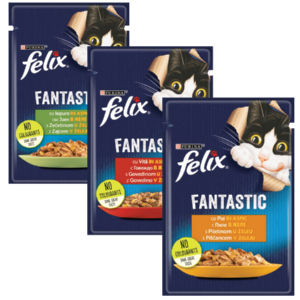 Felix za mačke mokra hrana, piščanec, 85 g