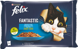 Felix za mačke mokra hrana, ribe, 4 x 85 g