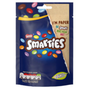 Bonboni Smarties, v vrečki, 105 g