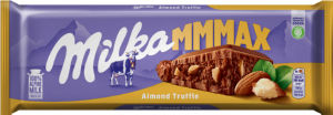 Čokolada mlečna Milka, alamond truffle, 300 g