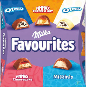Praline Milka, Favourites, 95 g