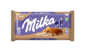 Mlečna čokolada Milka, Nougat Creme, 85 g