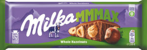 Mlečna čokolada Milka, celi lešniki, 250 g