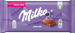 Čokolada mlečna Milka, Alpinemilk, 45 g