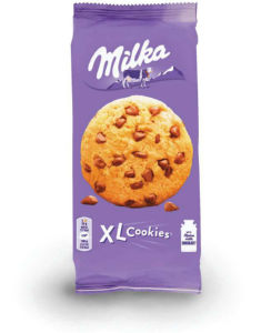 Piškoti Milka z mlečno čokolado, XL, 184 g