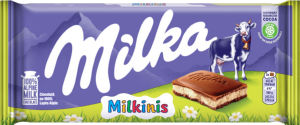 Mlečna čokolada Milka, Milkinis, 100 g