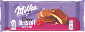 Keksi Milka Choco Dessert, malina, 147 g