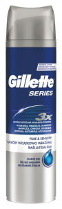 Gel za britje Gillette Series Pure&Sensitive, 200ml