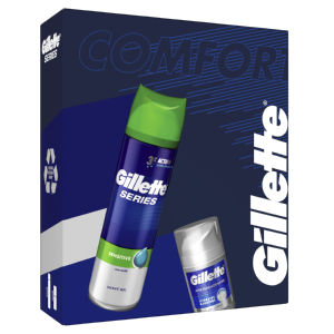 Darilni set, Gillette, Series, gel za britje 200 ml + vlažilna krema 50 ml