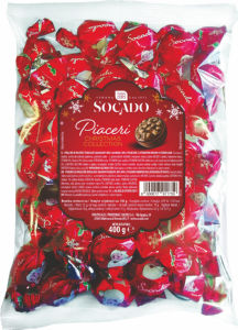 Praline čokoladne mlečne Socado, Christmas, 400 g