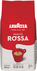 Kava Lavazza, Qualita Rossa, zrno, 1 kg