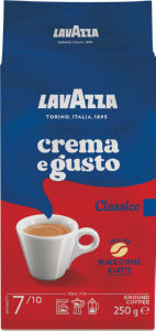 Kava Lavazza, crema e gusto, 250 g