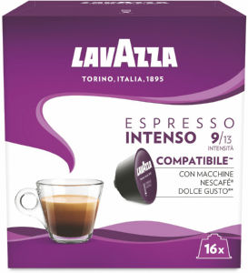 Kava Lavazza, Espresso Intenso, kapsule, 128 g