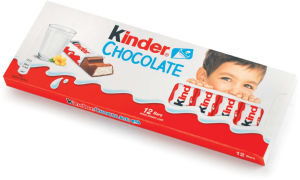 Čokolada mlečna Kinder chocolate, 150 g