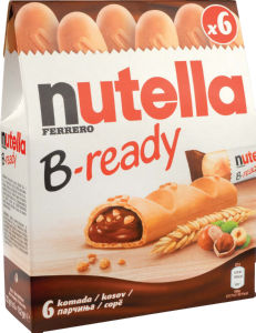 Vafelj Nutella, B-ready, 132 g