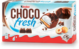 Rezina mlečna Kinder, Choco Fresh, 102,5 g