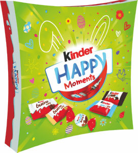 Čokolada mlečna Kinder, Happy Moments 231 g
