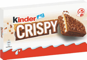Vafelj Kinder, Crispy, 170 g