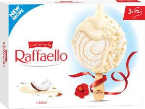 Sladoled Raffaello, 3/1, 270 ml