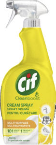 Čistilo Cif, cream spray, lemon, 700 ml