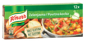 Zelenjavna kocka Knorr, 120 g