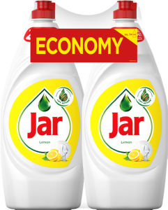 Detergent za pomivanje posode Jar, Lemon, 2 x 900 ml