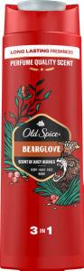 Gel za prhanje Old Spice, Bearglove, 2 v 1, 400 ml