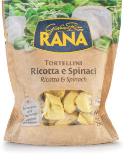 Tortelini sveži s skuto in špinačo, 250 g